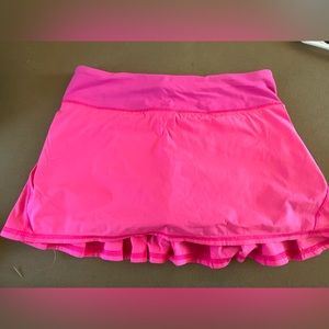 Lulu lemon hot pink skirt